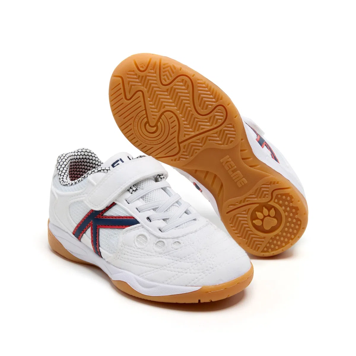 KELME Zapatillas De Fútbol Sala De Niño Indoor Copa Elastic Blanco