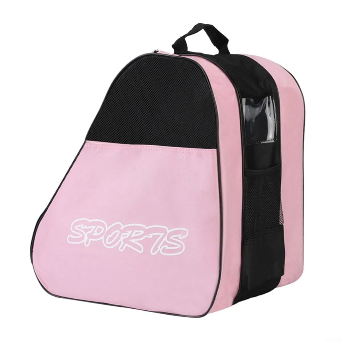 Bolsa de patinaje, bolsa de transporte para patinaje, bolsa de patinaje sobre hielo con correa de hombro ajustable para niños, hombres, mujeres y adultos