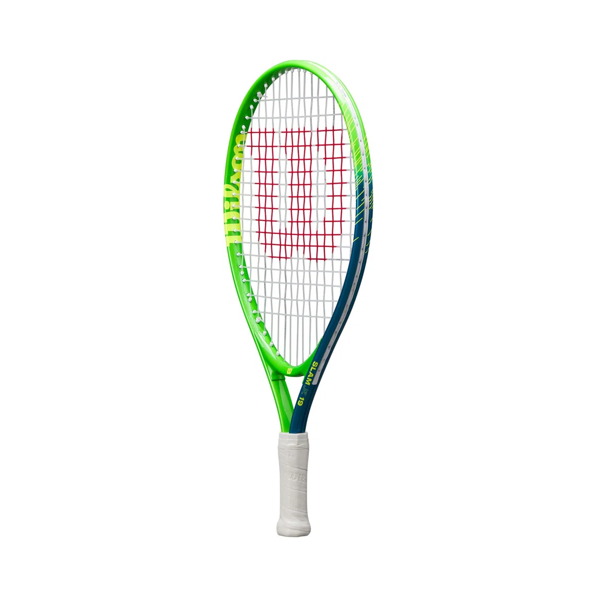Wilson Slam Junior 19 Boys Tennis Racket Red/Yellow Strung 205g L