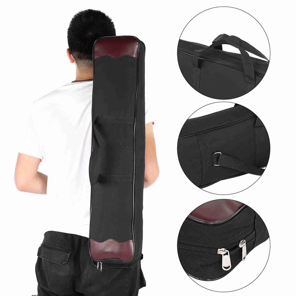 Bolsa de Almacenamiento de Recurvo de Nailon de Calidad para un Transporte Cómodo en Tiro con Al Aire