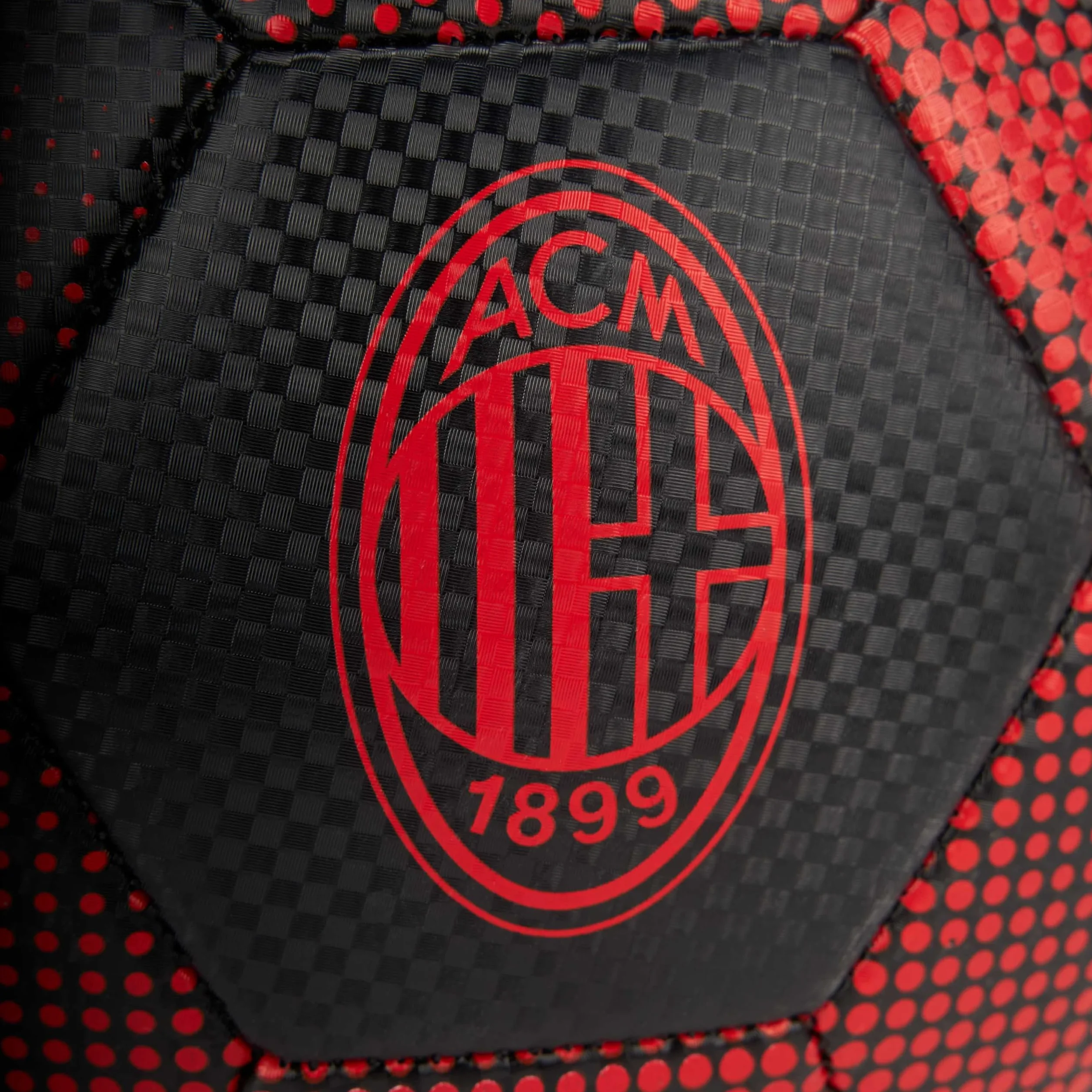 AC Milan Balón de Fútbol, para Jugar y Entrenar, Producto Oficial