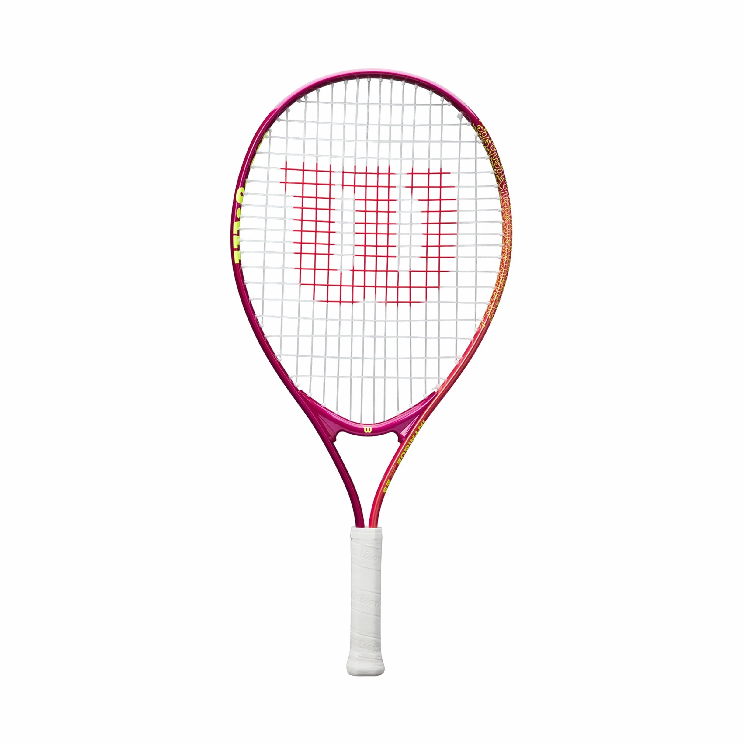 Wilson Intrigue Junior 23 Girls Incordata: Yes 205 g Tennis Rackets Rackets for Children Red - Yellow