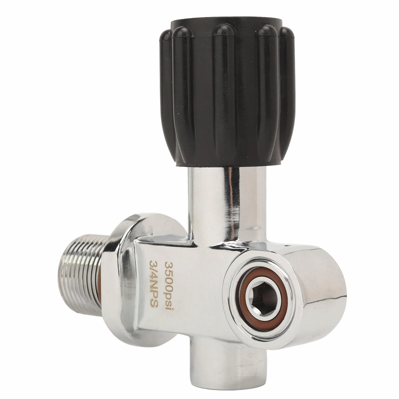 Válvula de Cilindro B de Buceo B de Alto Rendimiento G3/4 con -s de Conexión Dual DIN/Yoke