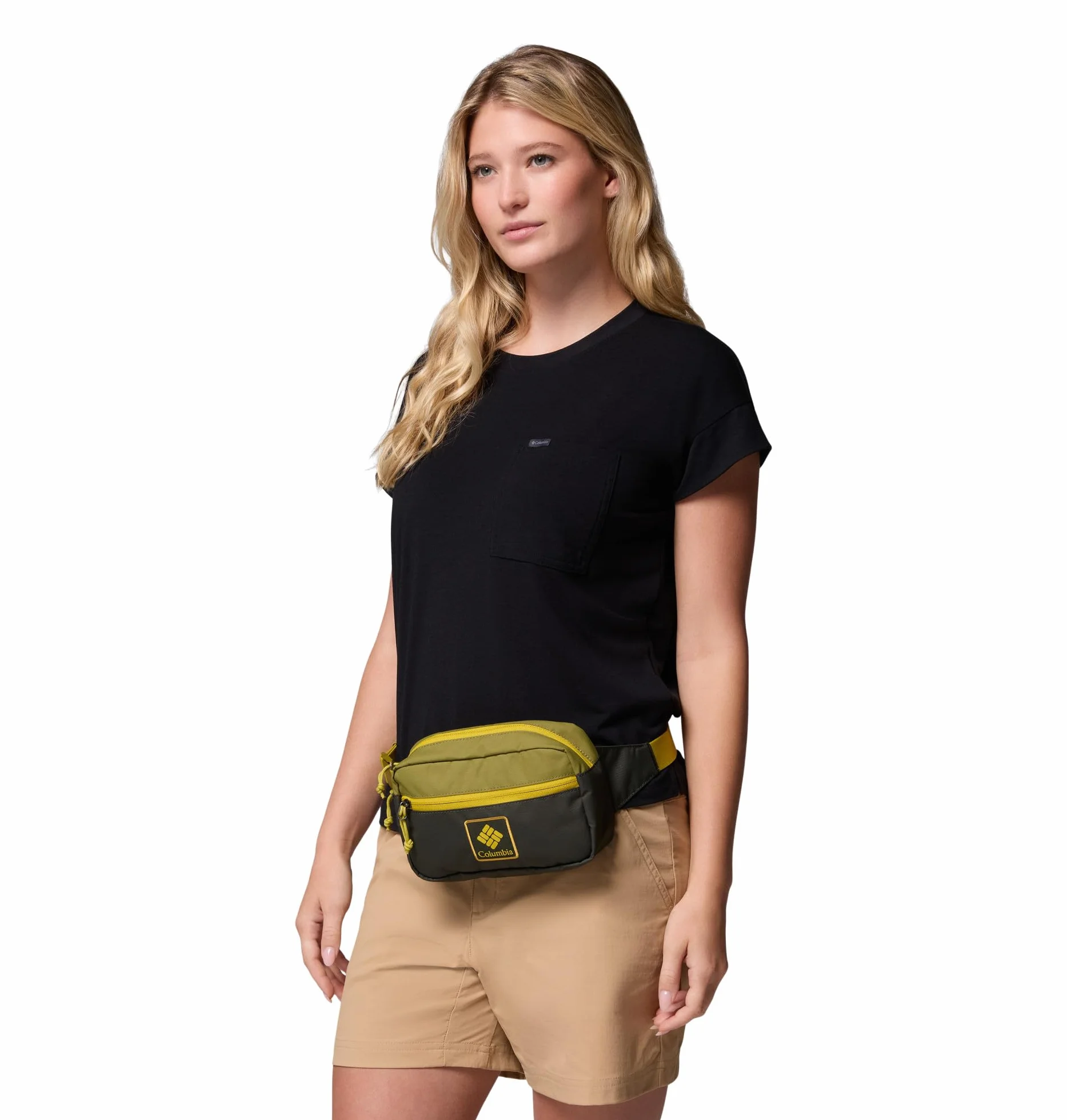 Columbia Trail Traveler - Riñonera Unisex para Viajes, Color Verde Musgo, Talla única