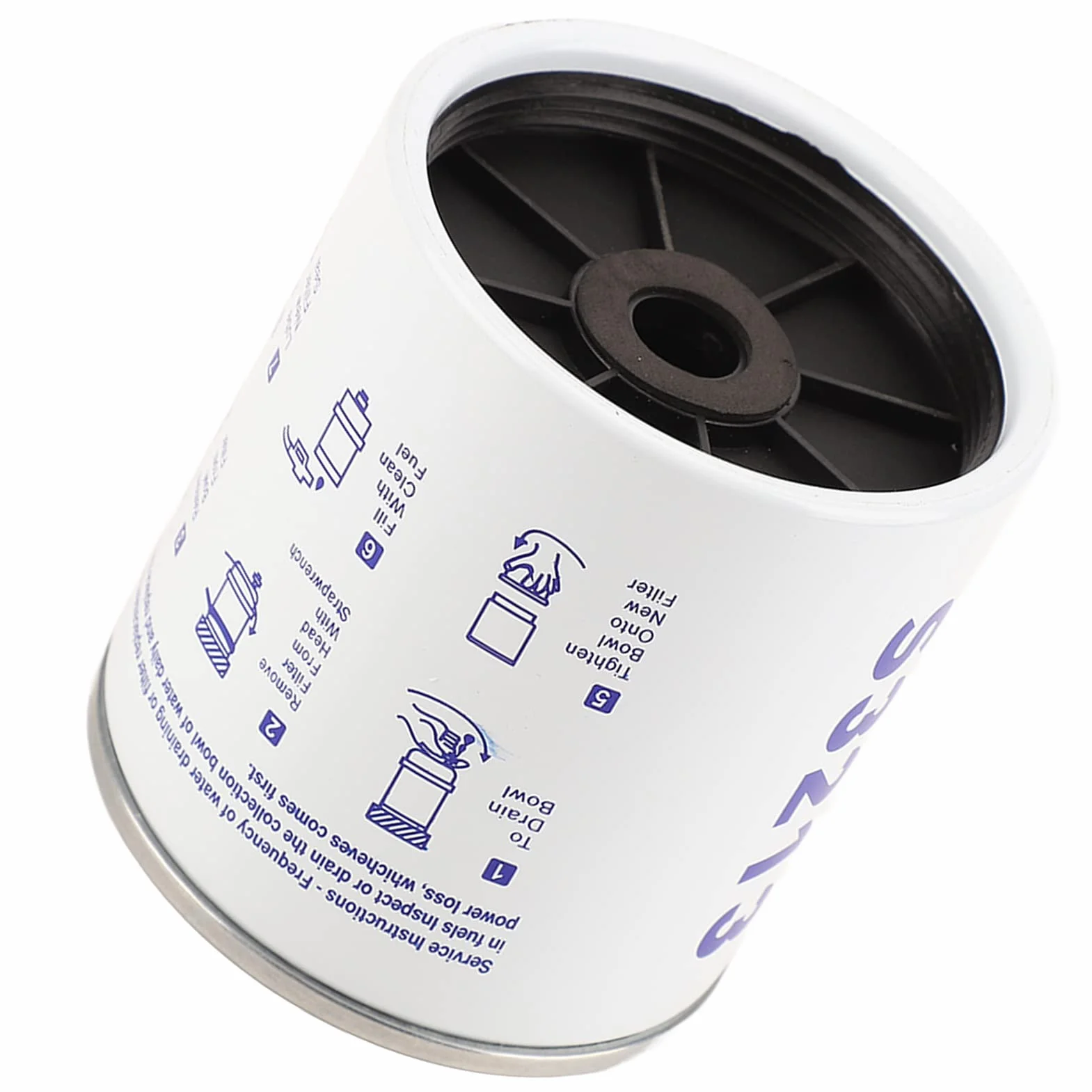 Filtro Separador de Agua Y Combustible S3213, Filtro Separador de Agua Y Combustible S3213 Filtro de Combustible de Acero Inoxidable S3213 con Anillo de Sellado Filtro de Combustible para Barcos