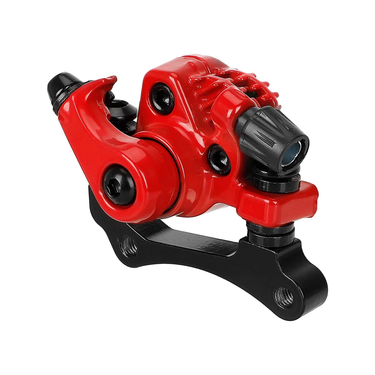 TREFAN Freno de disco delantero y trasero para Kugoo M4/M4 Pro Scooter eléctrico, freno de disco, pinzas de freno de aleación de aluminio, pinza de freno mecánica