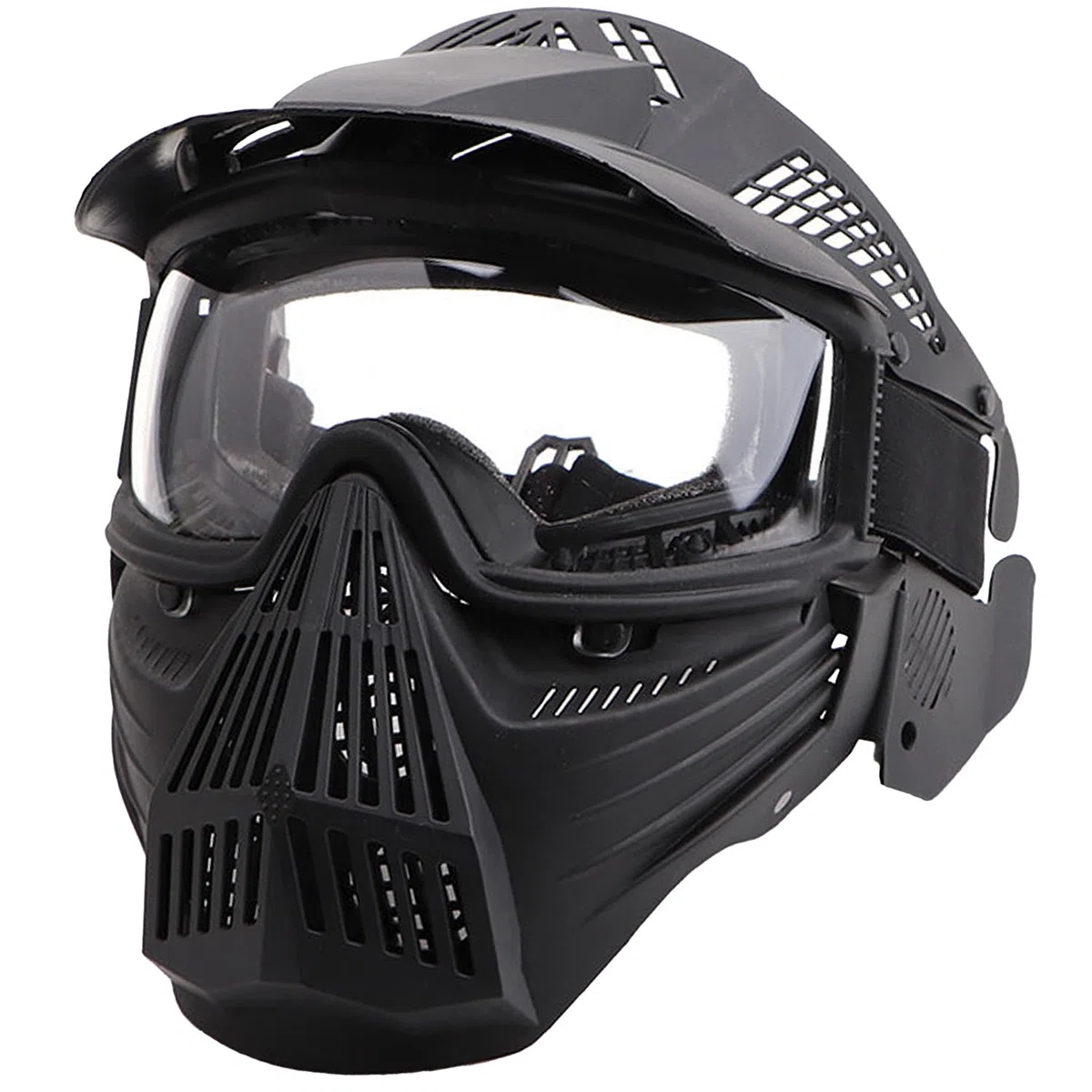 Máscara de airsoft, máscara de paintball con protección ocular, resistente a los golpes, para Halloween, cosplay, accesorios de película, paintball CS