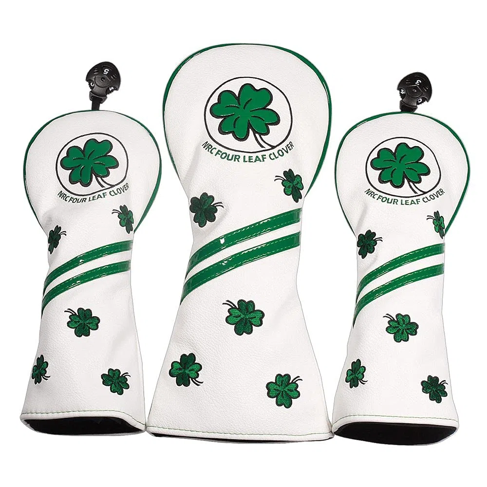 Fundas Palos De Golf 3 uds Impermeable Funda de Cabeza for Club de Golf híbrido UT Madera Conductor Headcover Funda Driver Golf(Hybrid Cover)