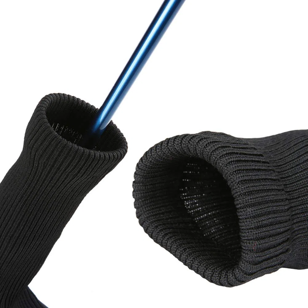 Yumira - Juego de 3 fundas protectoras para cabezas de golf (cuello largo, para golf, para el número 1, 3, 5)