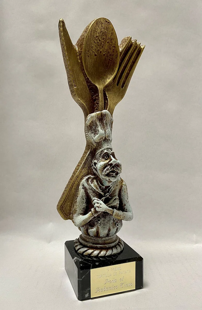 Trofeos para Cocinero cocinera Grabados Trofeo Concurso Cocina Personalizado gastronómico