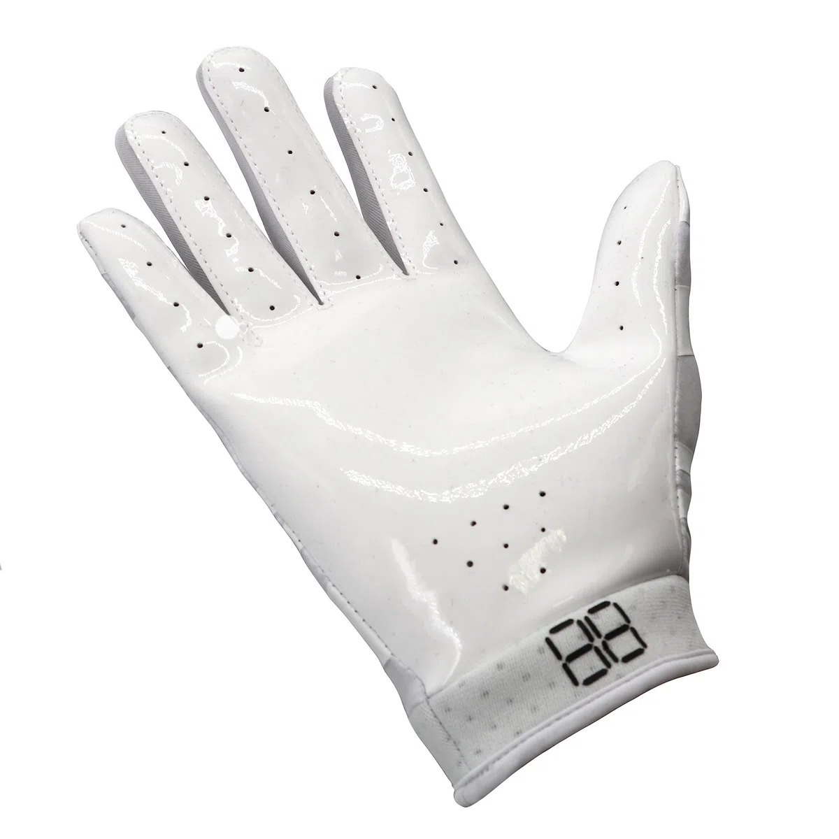 BARNETT FRG-03 Junior Receiver - Guantes de fútbol (RE, DB, RB), Color Blanco