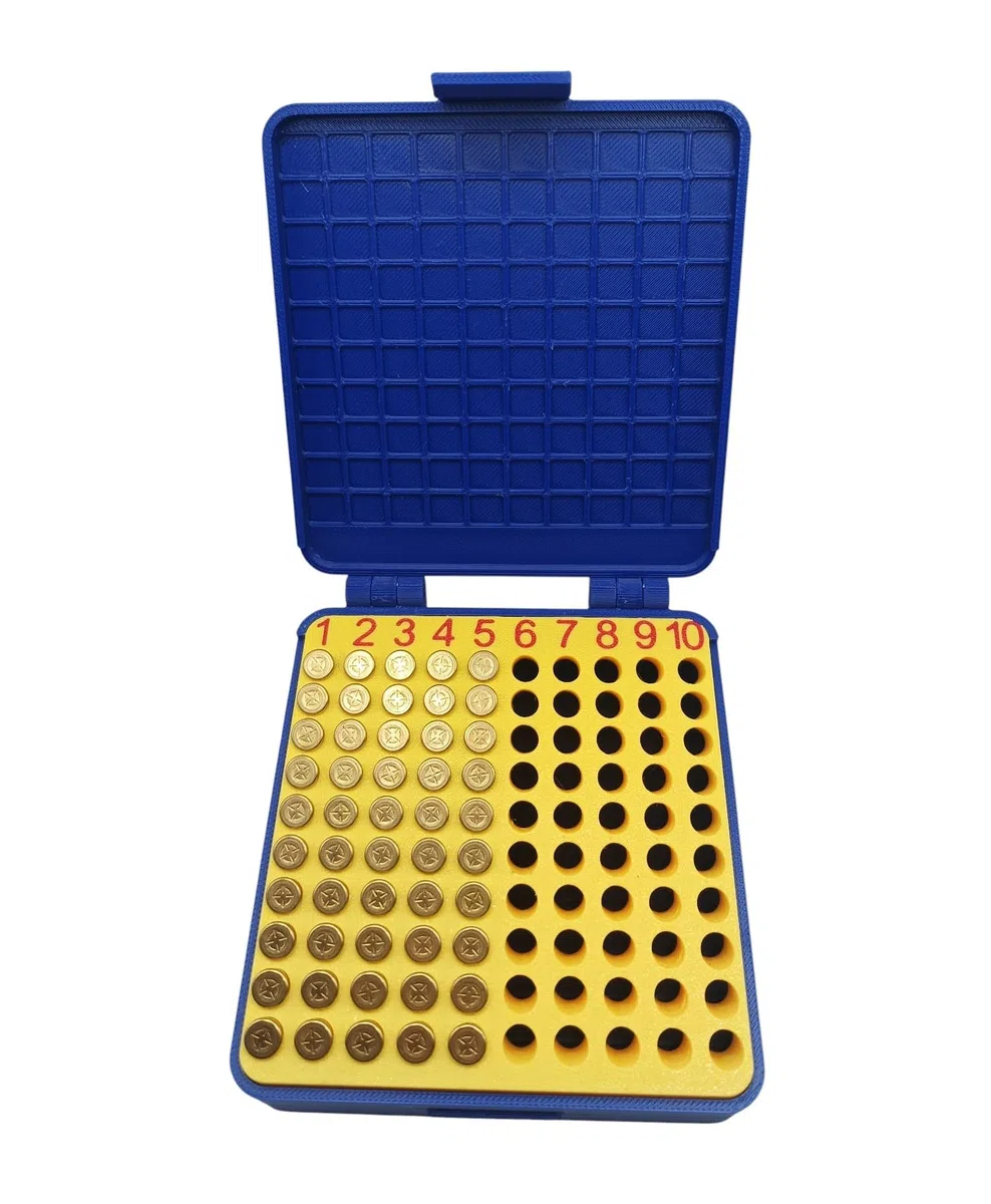 Caja de almacenamiento y transporte de municiones de 22 litros