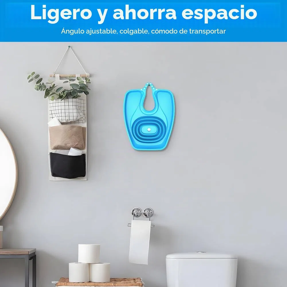 DASIAUTOEM Lavacabezas para personas encamadas, lavacabezas plegable, lavacabezas portátil para personas encamadas, lavado de cabello en la cama para mujeres embarazadas y personas con cepillo de