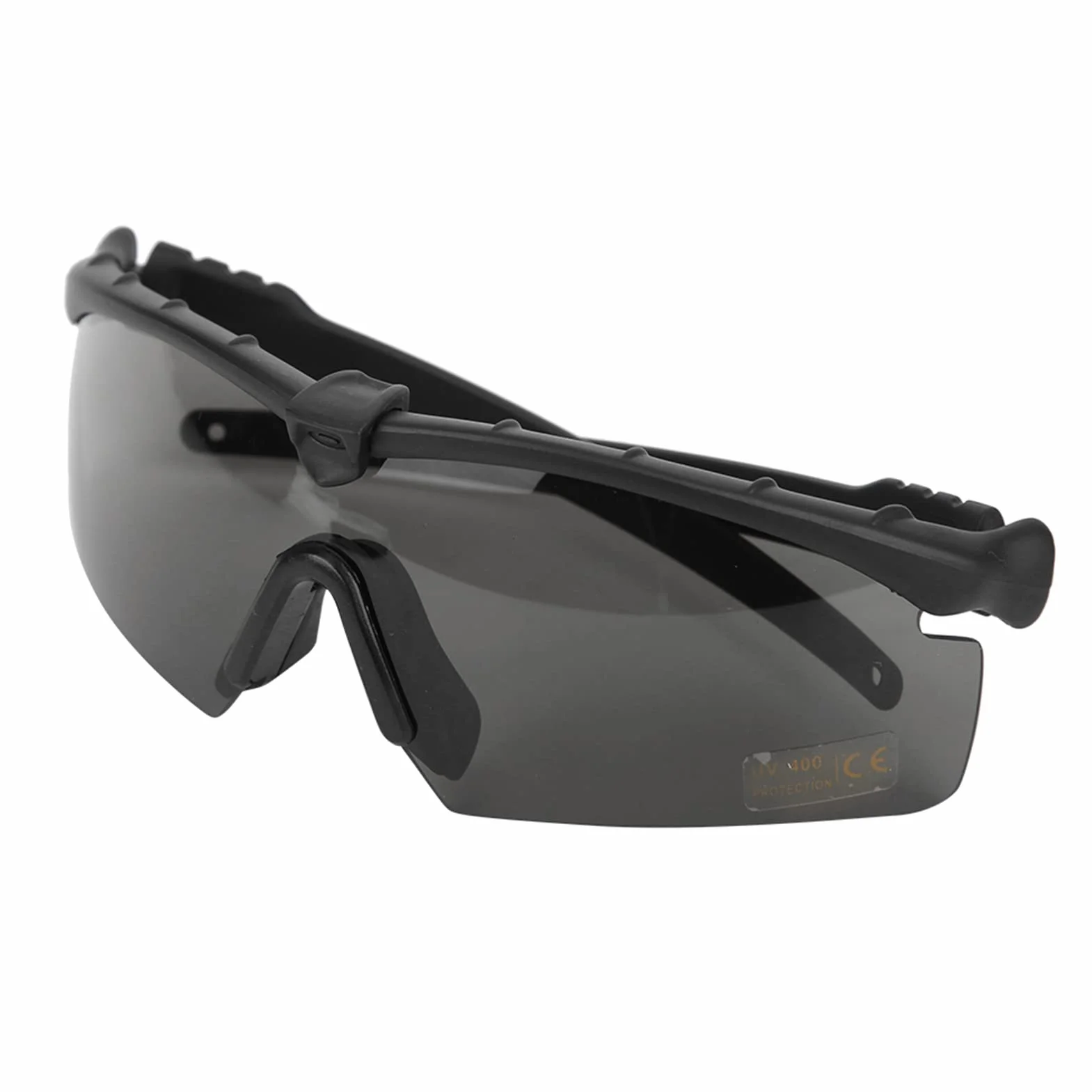Gafas Antiviento Anti Arena con 2 Antivaho Intercambiables Anti Impacto Protección Ocular Tiro Correr Ciclismo Esquí(Negro)