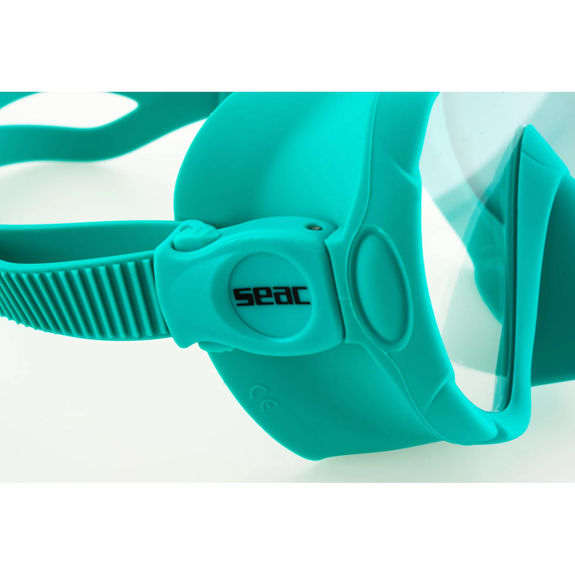 SEAC Set bis X-Frame Dry - Set de Snorkel para Adultos con Máscara sin Marco Monolente de Vidrio Templado y Tubo Dry Top | Silicona, Válvula de Purga y Boquilla Ergonómica para Buceo y Snorkel
