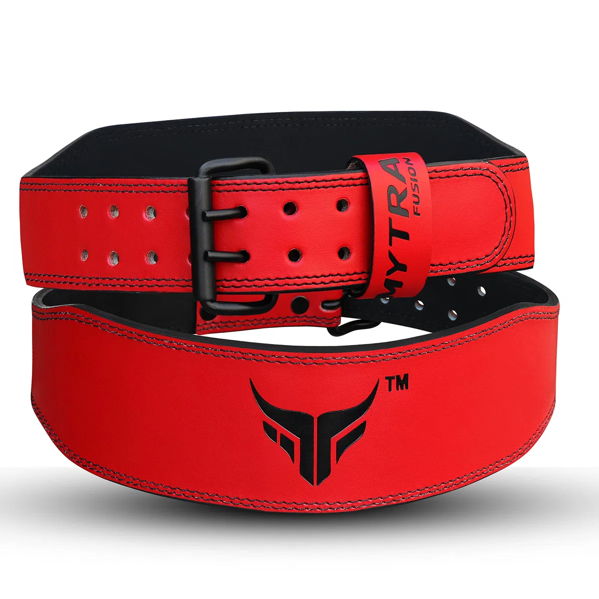 Mytra Fusion Cinturon Lumbar Gimnasio 4 Pulgadas Cinturon Gym Ideal para Entrenamiento, Levantamiento de Pesas, Soporte de Espalda Mujeres Cinturon Powerlifting