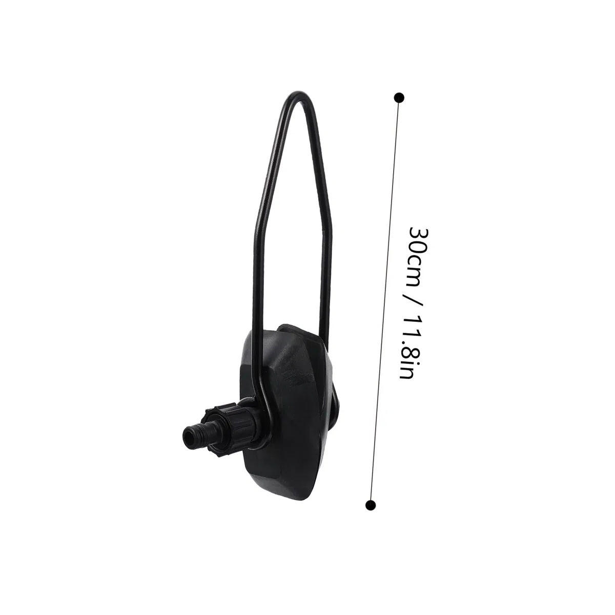Accesorio para Limpieza de Motores Fueraborda Forma Rectangular de Plástico y Acero, Previene Corrosión y Obstrucción en Sistemas de Enfriamiento