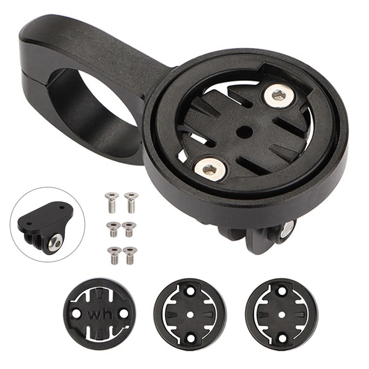 TT Rest Manillar Delantero Soporte de Ordenador para Bicicleta de Carretera (Aleación de Aluminio) Compatible para Garmin Edge, Wahoo Elemnt, Bryton, Cateye, Cámara GoPro y Lámpara