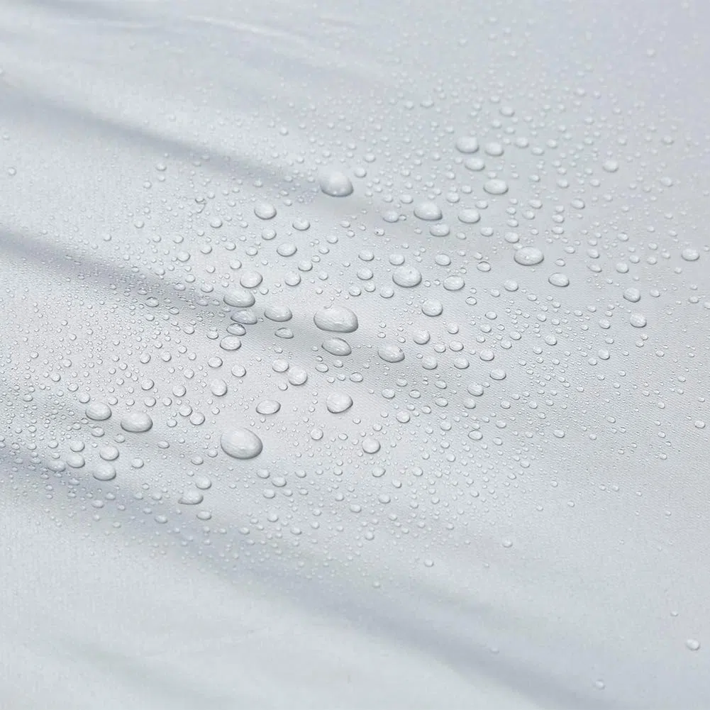 Wakects Cubierta para Mesa de Billar, PVC Impermeable, Gris Plata, 260 x 170 cm