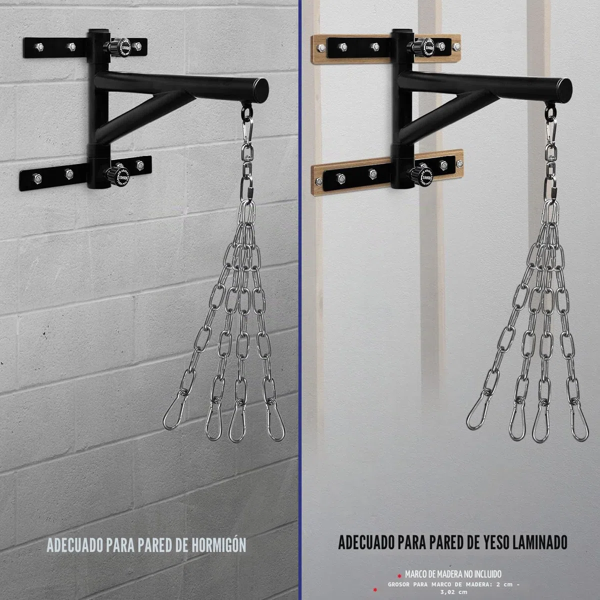 Yes4All - Colgador de Pared para Bolsas Pesadas