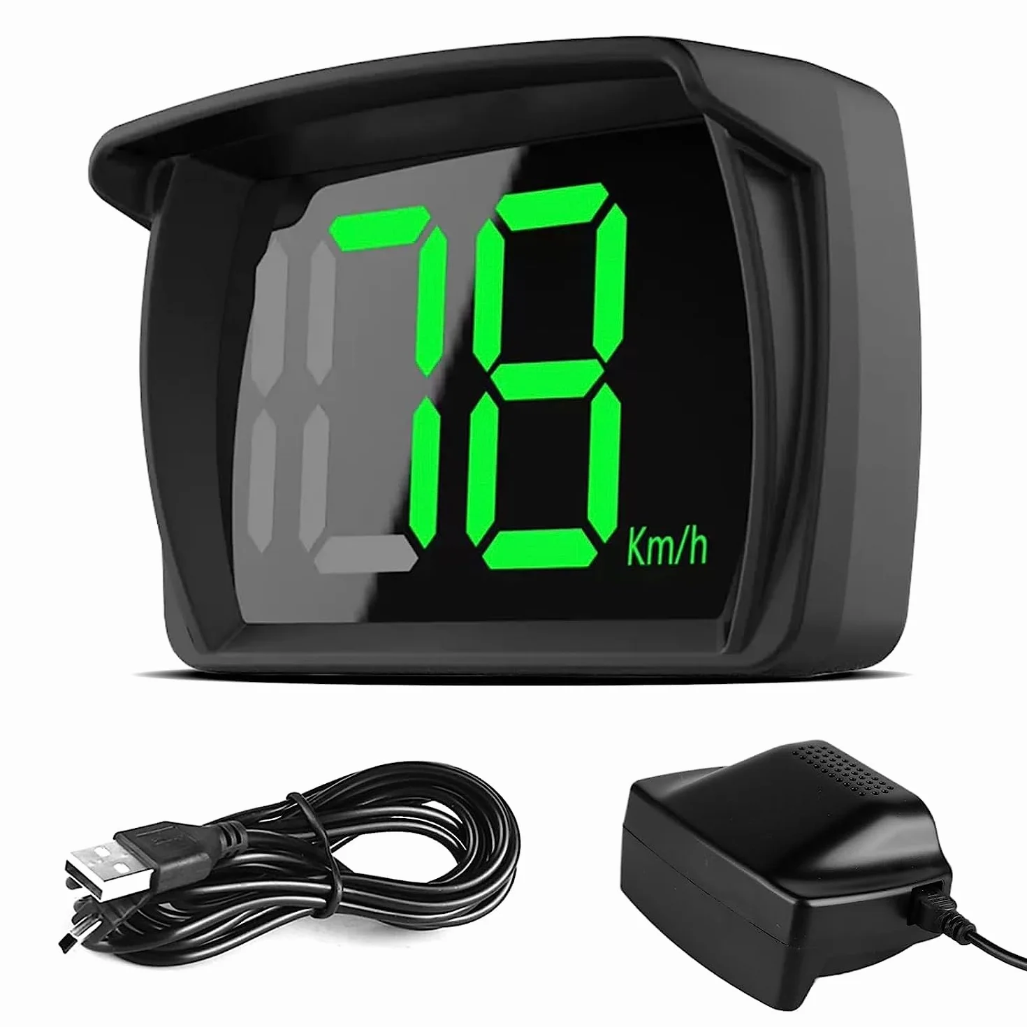 Heads up Display para Coches: Nizirioo Universal Velocimetro Coche con GPS + Beidou Dual-Chip, Velocímetro Digital GPS con Pantalla LED de Fuente Grande, HUD, para Bicicleta, Motocicleta, Coche
