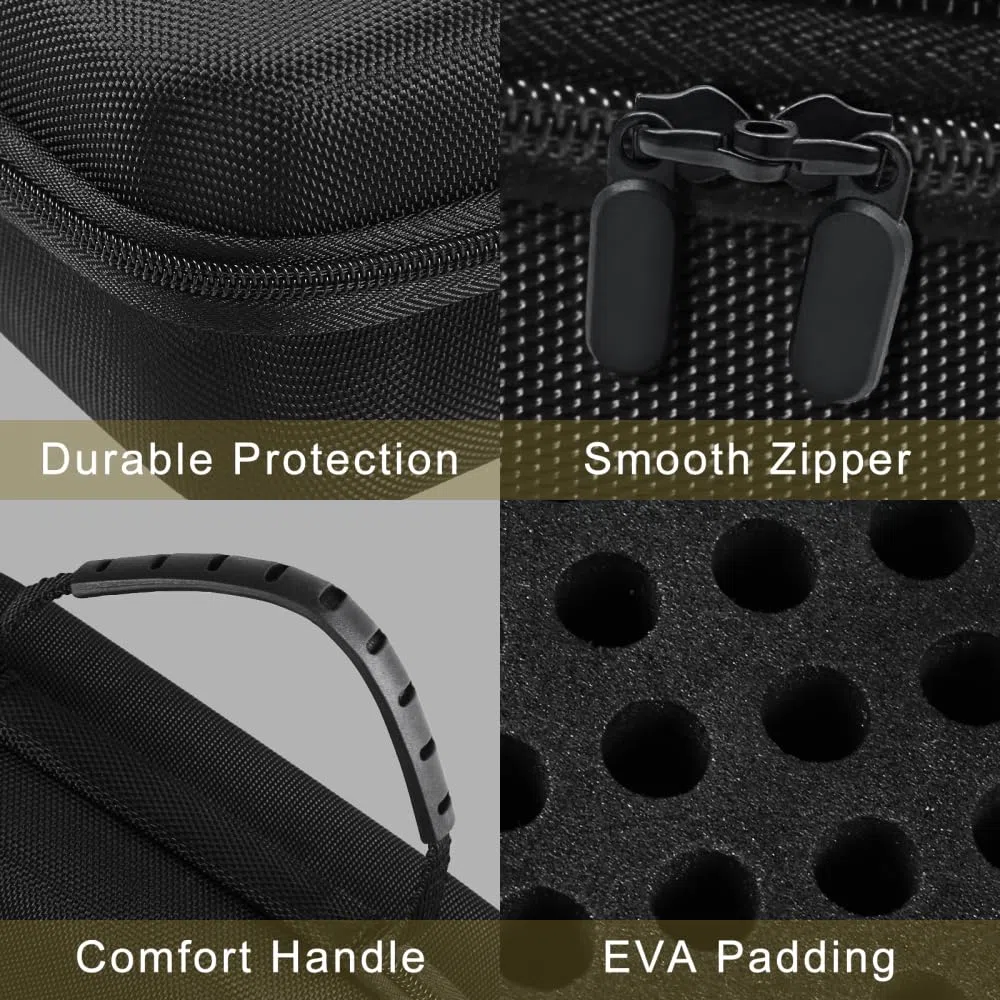 DONGKER 9mm Ammo Storage Case – Tactical Ammunition Organizer for 216 Rounds, Compact Box for Training Range Use and Carry in Tactical Backpack