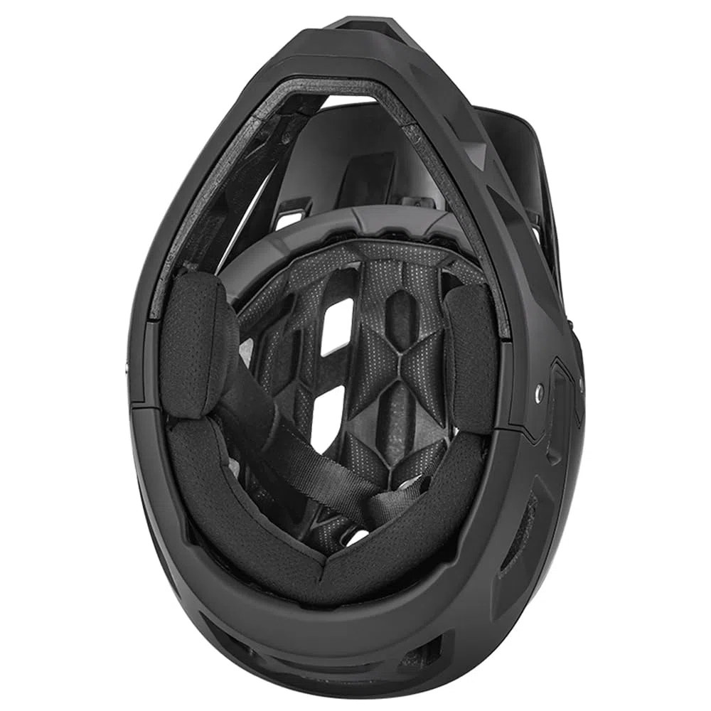 Lixada Casco Integral de Bicicleta de montaña para Adultos Racing Downhill MTB Casco para Hombres/Mujeres Casco de Bicicleta de montaña para Adultos con Visera de más de 31 ventilaciones