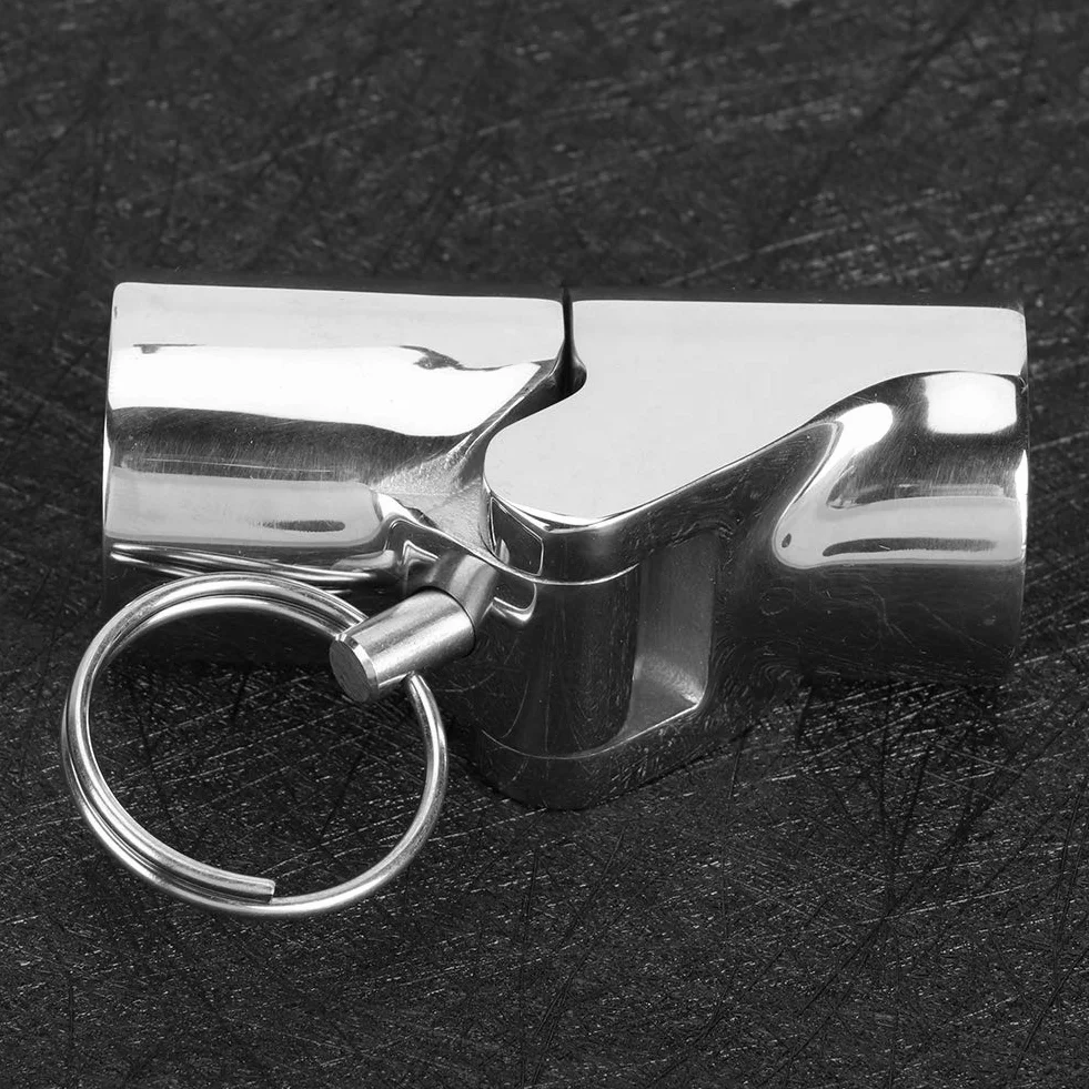 Conector de Tubo de Acero Inoxidable Marino Tubo de Acoplamiento Giratorio Plegable Conector de Tubería con Accesorios para Barcos de Punta(25 mm)