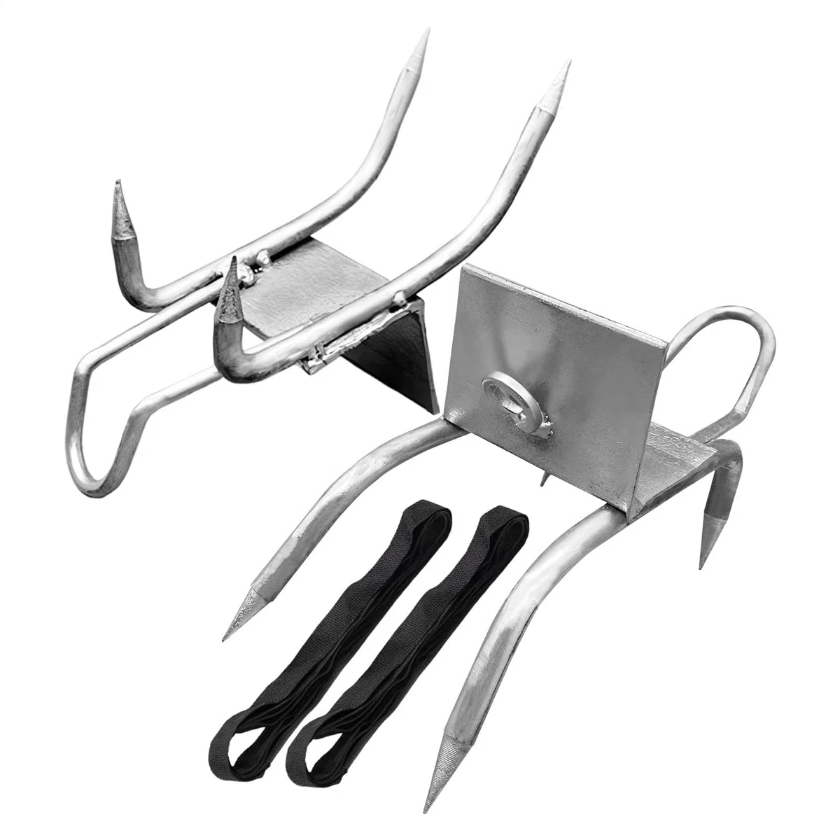 Garas de trepador de árboles, Zapatos de trepadora - Equipo portátil de Garra Gato | Pedal de la Rejilla de Seguridad Anti-Slip, Equipo de Zapatos con Polos, Equipo multipropósito para
