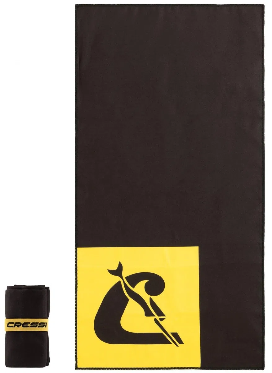 Cressi Towel Microfibre Double Face Vela - Toalla de Microfibra Toalla de Piscina Mar Gimnasio Ligera Suave Increíblemente Absorbente Superior a Las Toallas Estándar