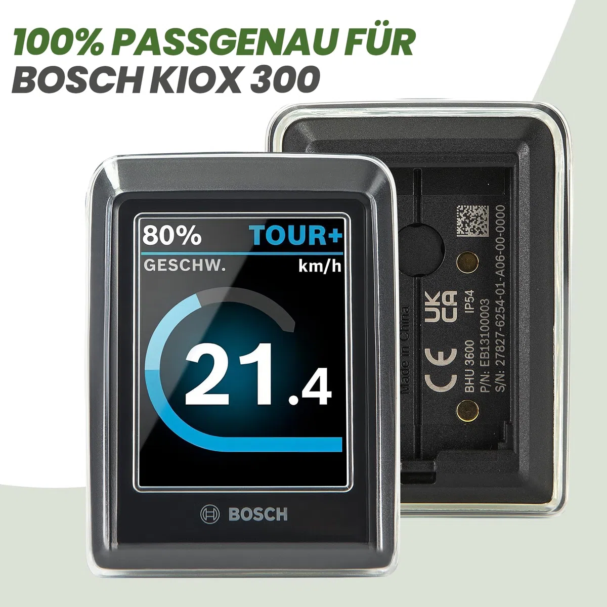 Petellow Juego de fundas protectoras adecuadas para Bosch Kiox 300 y Bosch LED unidad de control remoto - BHU3600 y BRC3600 Funda protectora protectora de protección contra arañazos y golpes-42-N-300