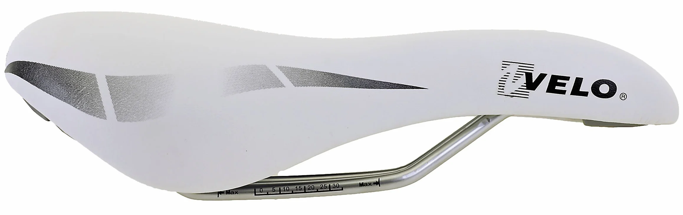 Velo Wide:Channel Touringsattel, Fahrradsattel, O-Zone Full Cut, Wide Channel, ARC-Tech Gefederter Stützpunkt, D2 Konstruktion/Einlage, 250x168mm Sillín para Bicicleta, Mujer