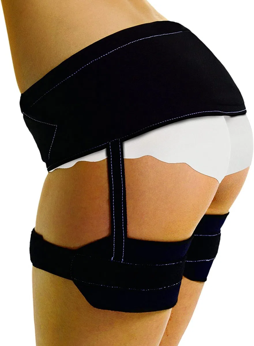 Slendertone Bottom - Electrodos de repuesto para Mini Bottom Toning System, 4 unidades