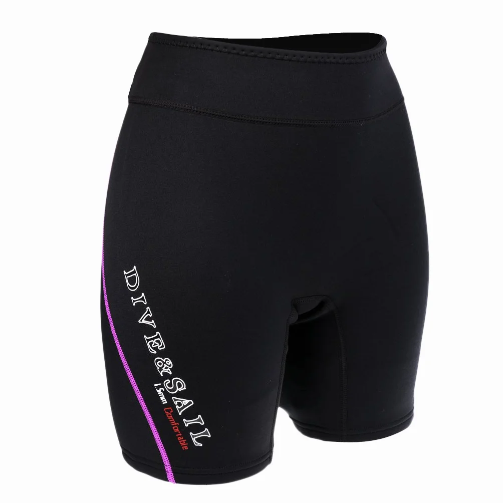 T TOOYFUL Trajes De Neopreno para Mujer Pantalones Cortos De 1,5 Mm Neopreno Natación Surf Buceo Pantalones Troncos - M