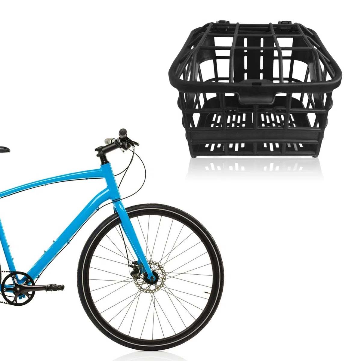 harayaa Bicicleta Cargo Rack Bolsas Bicicleta Marco Cesta Almacenamiento Bicicletas Cesta Delantero Trasero