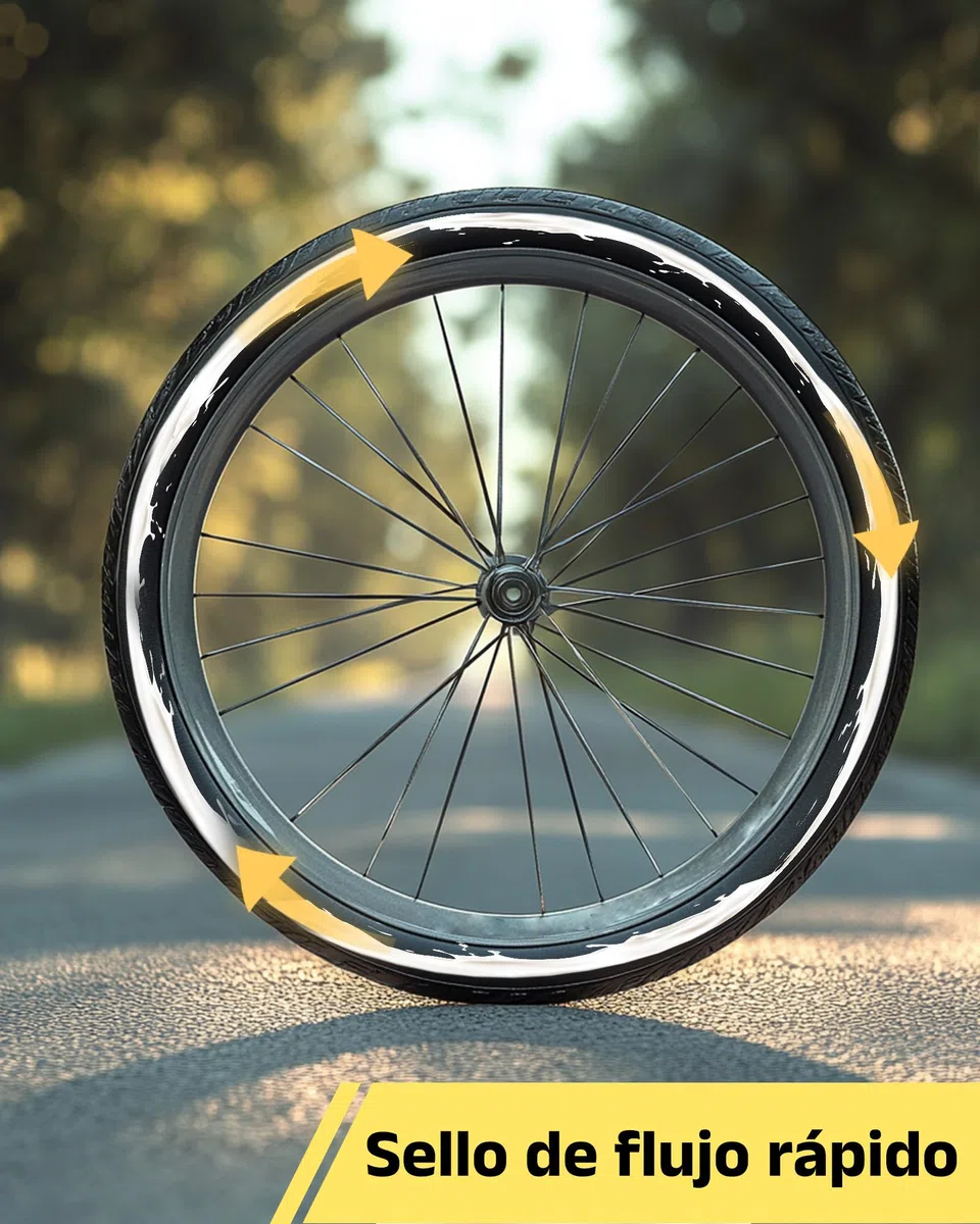 CHUMXINY Liquido Tubeless, Liquido Antipinchazos Bicicleta Sella RáPidamente Perforaciones de hasta 6,5 mm, Liquido Antipinchazos para NeumáTicos De Bicicleta MTB,Carretera