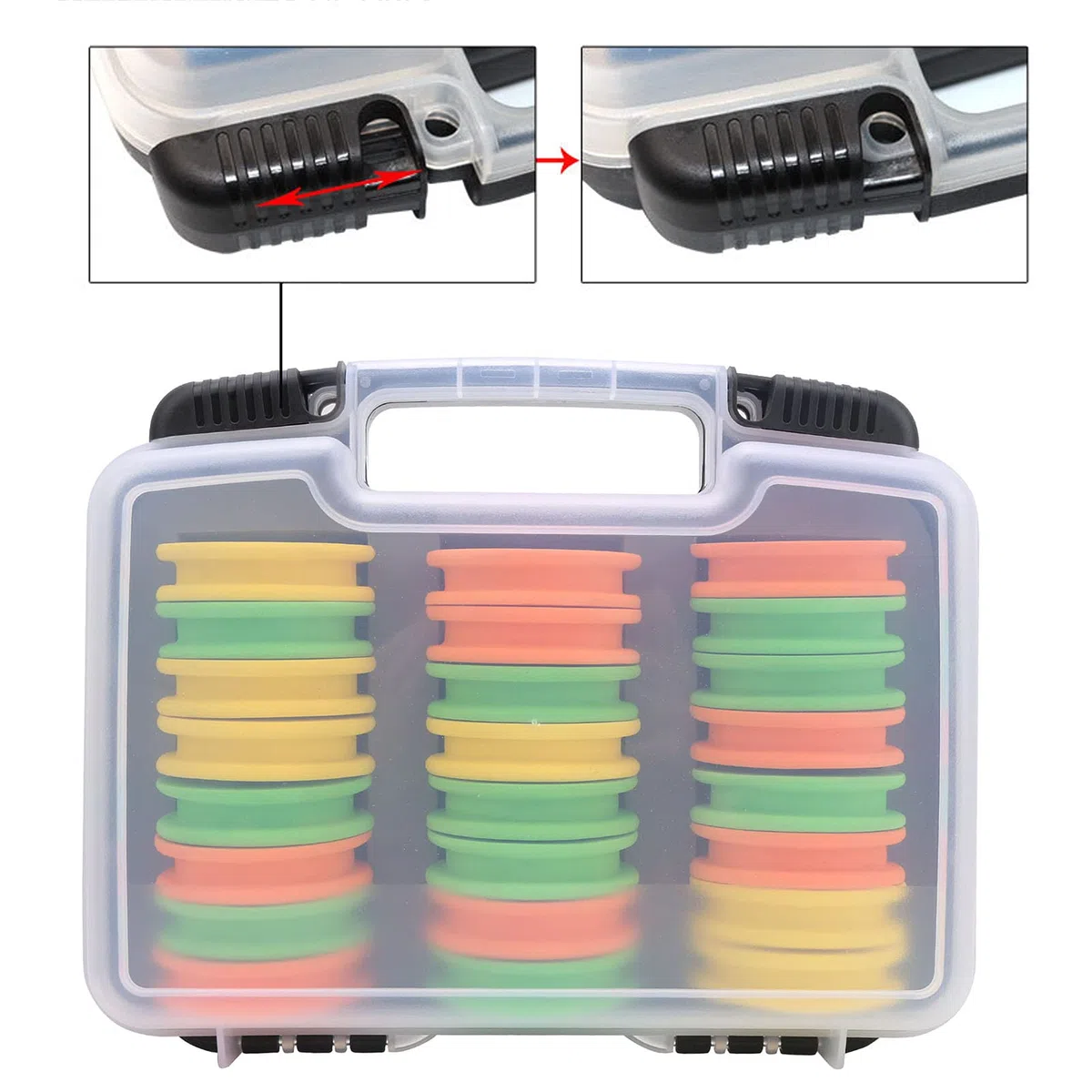 WNSC Carretes De EVA para Pesca, Carretes De Espuma para Pesca Y Aparejos, Carretes De Almacenamiento En Línea para Peces