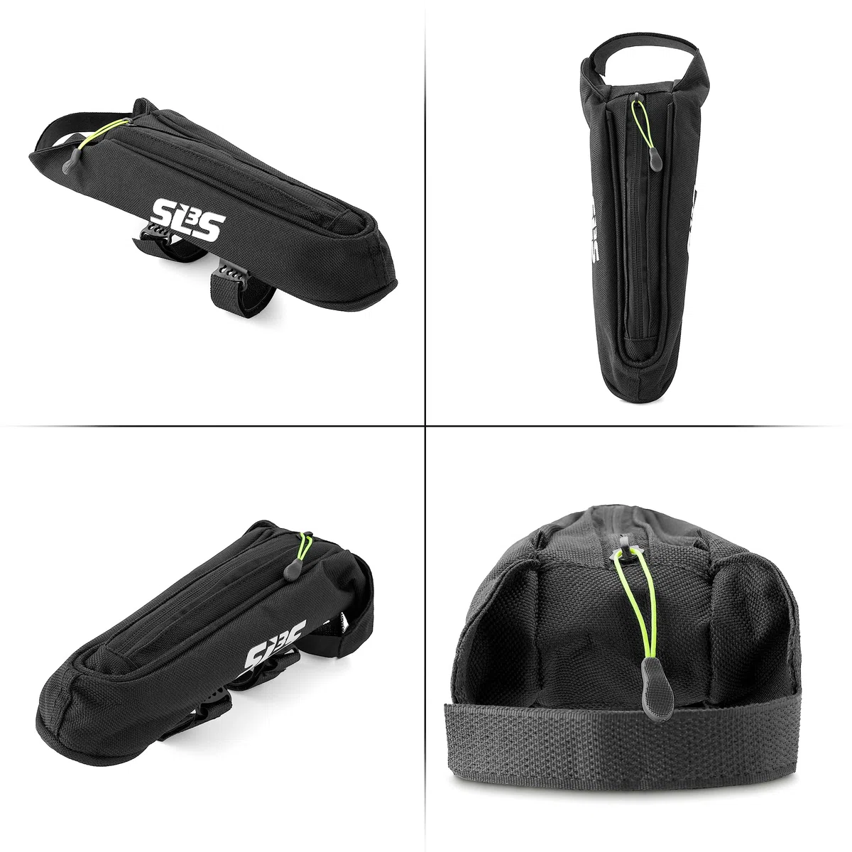 SLS3 pequeña Bolsa de Bicicleta aerodinámica Negro