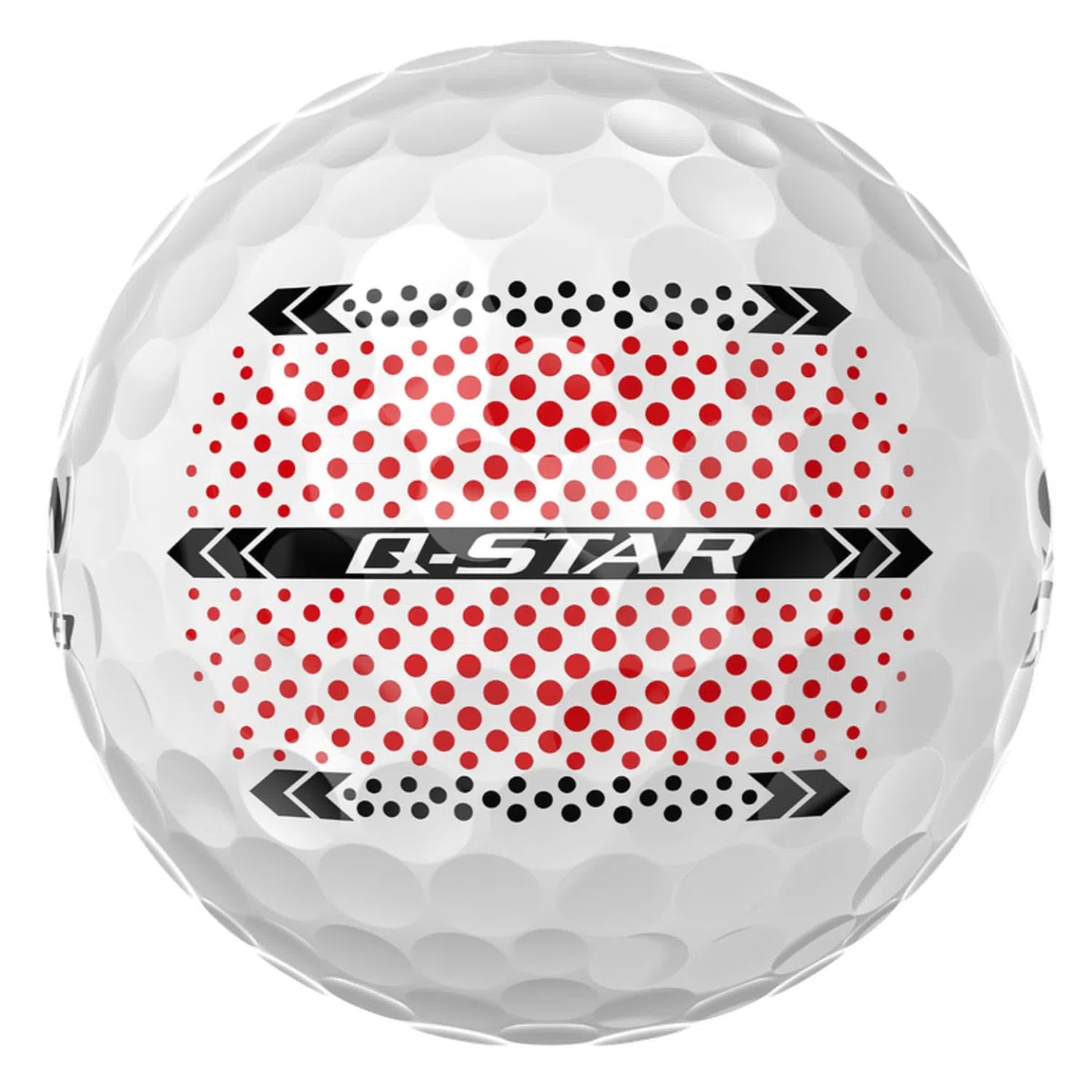 Srixon Q-Star Ultispeed - Pelotas de golf con ayuda de alineación de pista