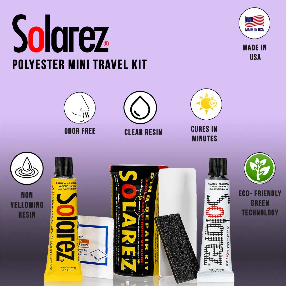 Solarez Unisex Mini Pro Kit de viaje