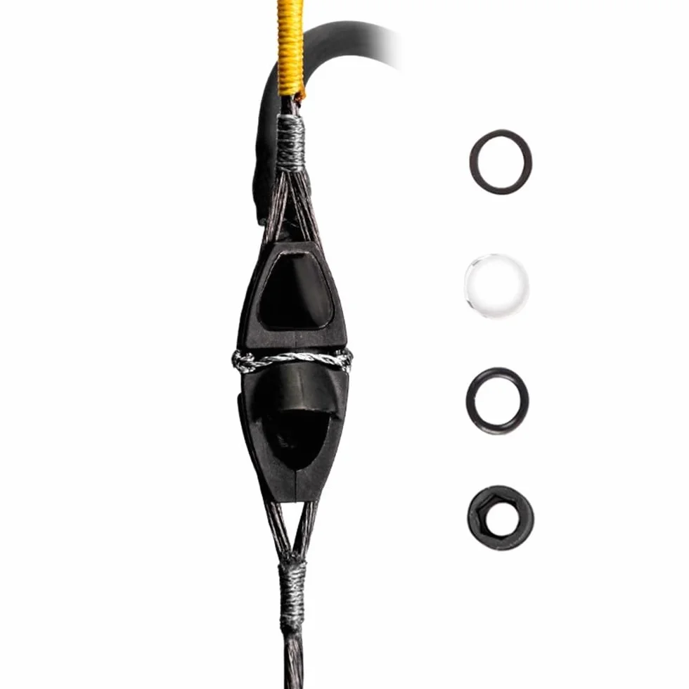 Bow Peep Sight Kit, Tube Peep Sight 6X/8X Clarificador Accesorios de Tiro con Arco para Arco Compuesto