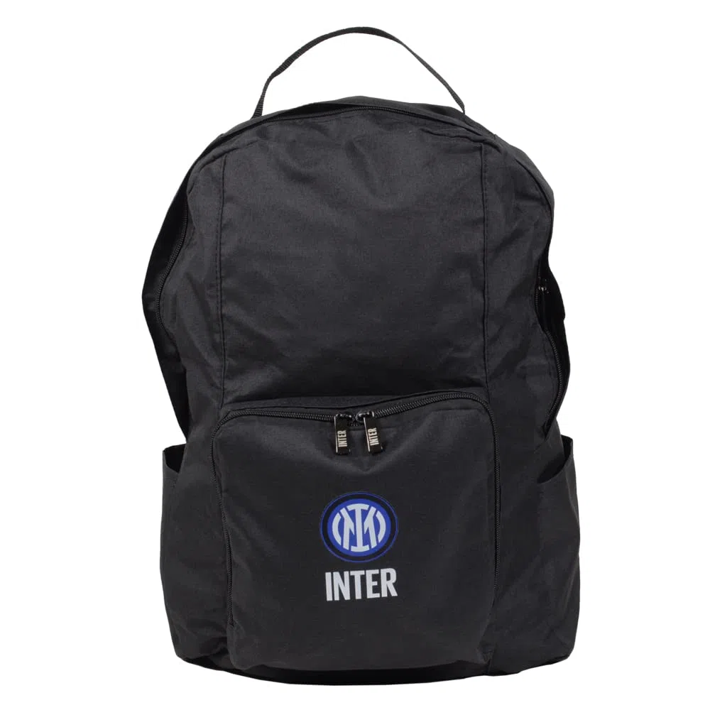 Inter 151853 Mochila Plegable Unisex Adulto, Negro, Free Size, Negro, Talla única