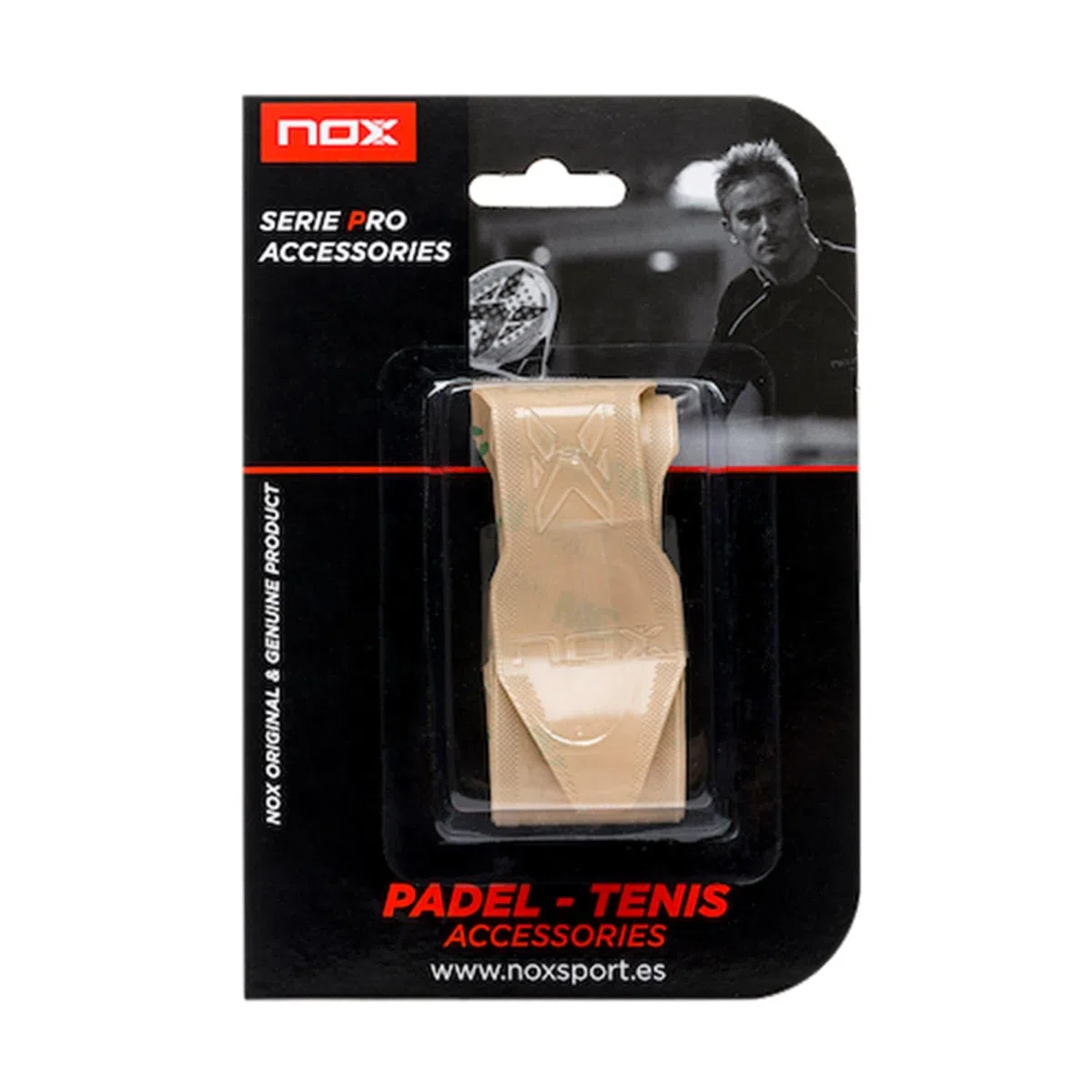 Caja 6 unidades - Protector de pala de pádel transparente con relieve