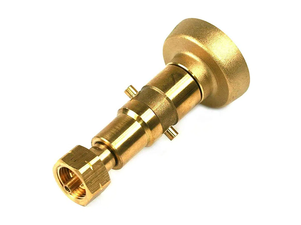 Adaptador de depósito con Boquilla integrada para llenar Botellas de Gas (11 kg, 33 kg)