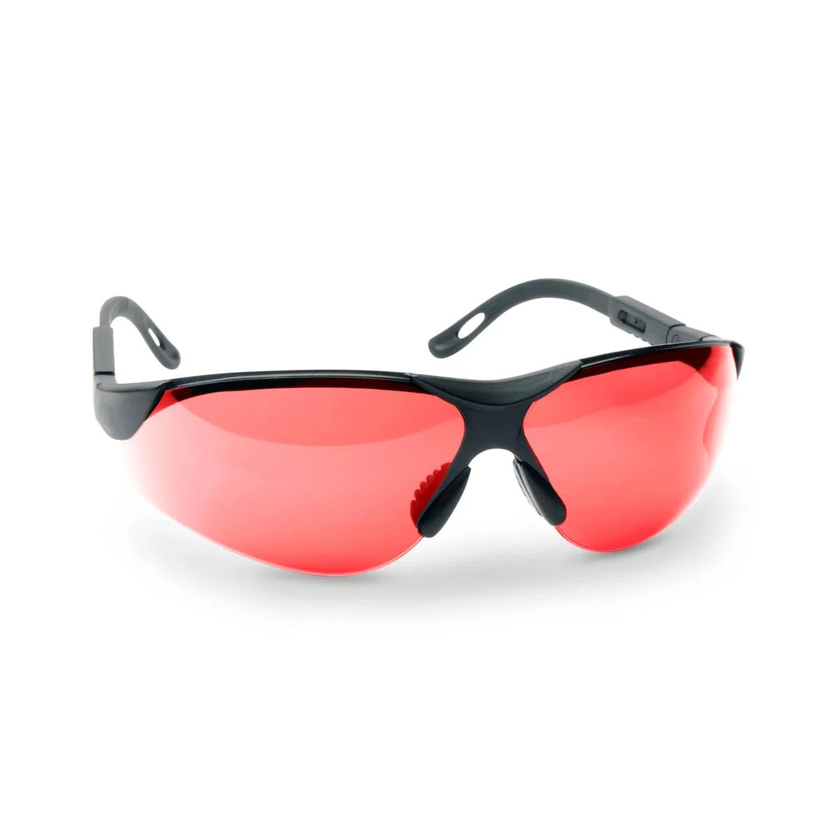 Walker's Game Ear Elite GWP-XSGL-VER - Gafas de seguridad para caza, talla única, color bermellón