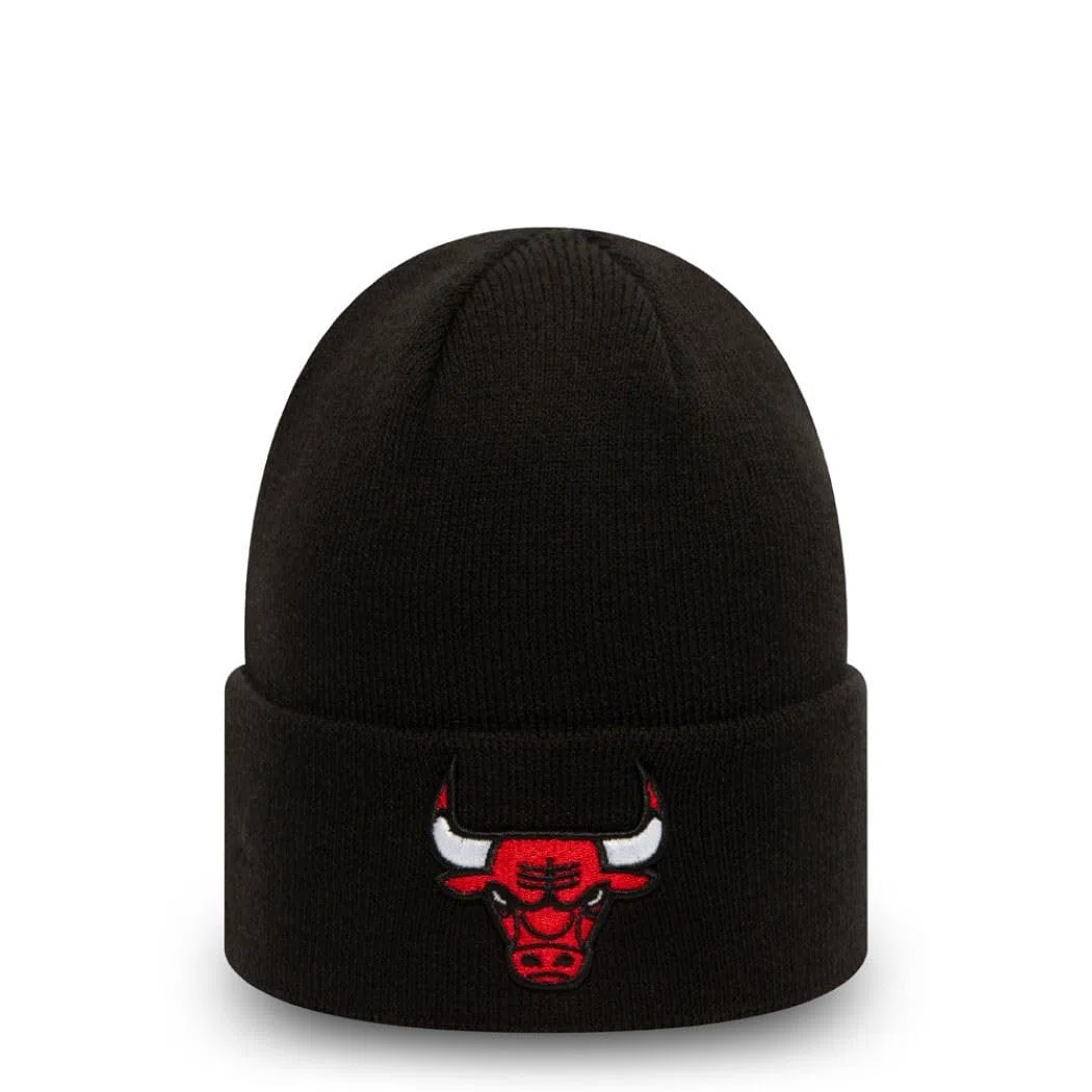 New Era Chicago Bulls NBA Essential Cuff Knit Negro Gorro
