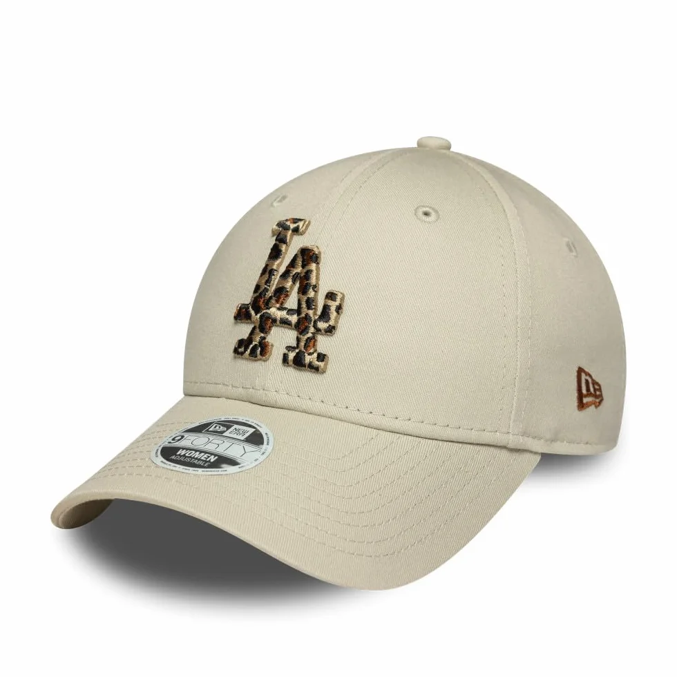 New Era Gorra ajustable para mujer, diseño de leopardo