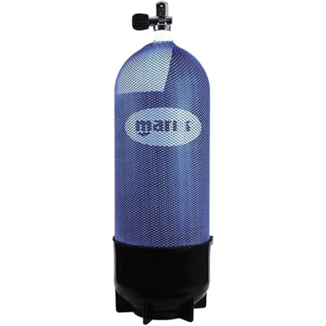 Mares Rete Per Bombola, Tank Net 12lt Blue Unisex Adulto, Turquesa,