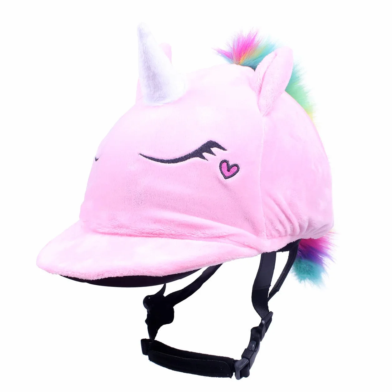 QHP Gorra para Casco de Montar Unicorn