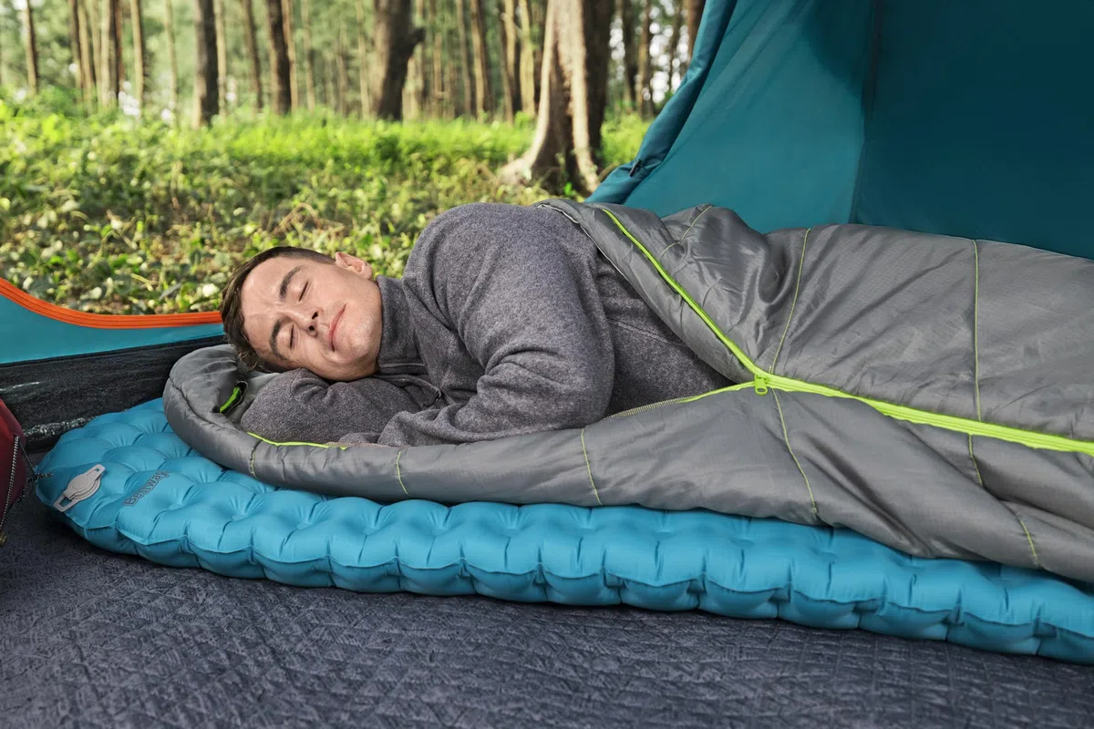 Bestway Esterilla Hinchable Tipo Momia con Aislamiento AlpineLite, tamaño estándar